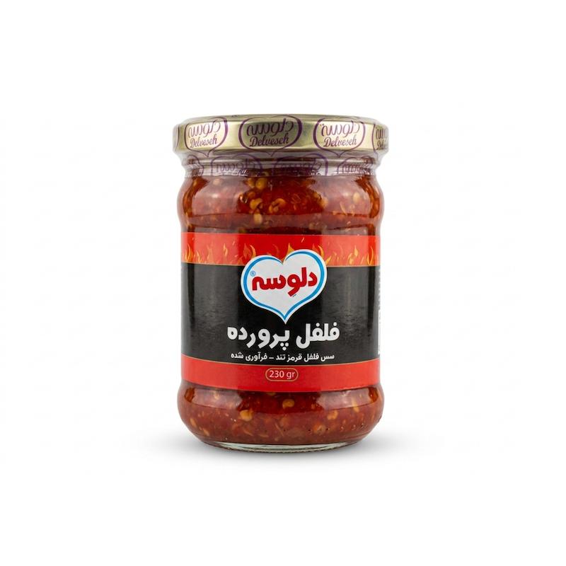 فلفل پرورده دلوسه  ۲۳۰ گرم