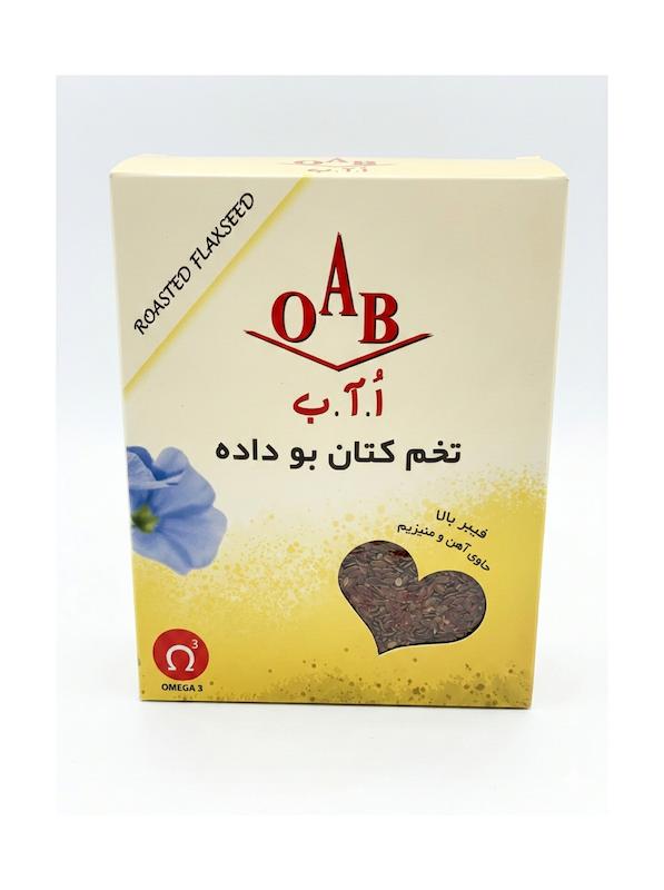 تخم کتان بو داده اُ.آ.ب ۲۰۰ گرم