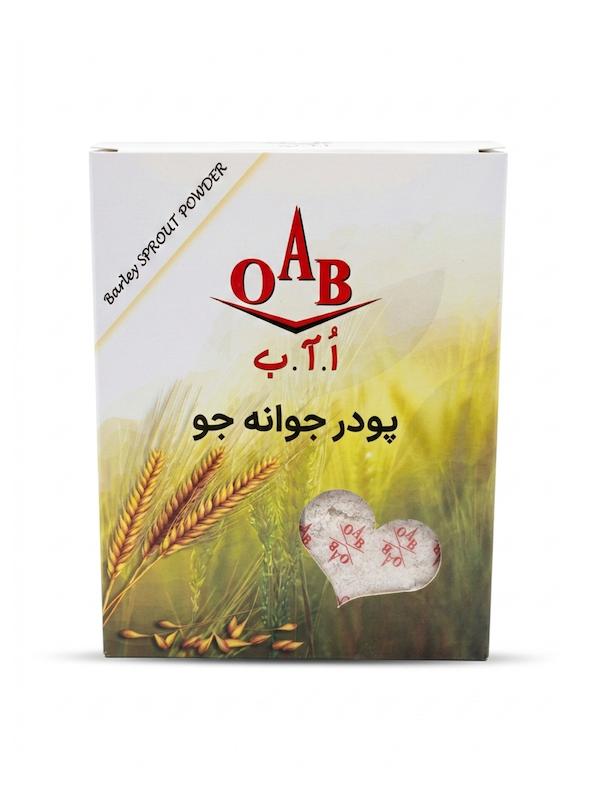 پودر جوانه جو اُ.آ.ب ۲۰۰ گرم