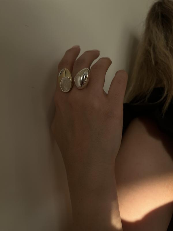 انگشتر دوطرفه مینیمال خاص