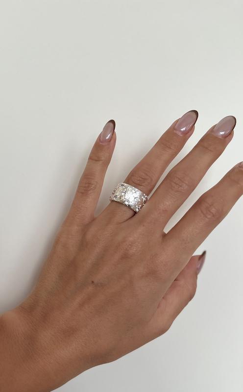 انگشتر سیلور نگین دار