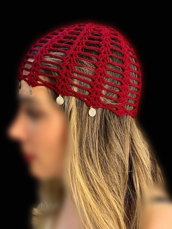 کلاه لئونی دست بافت نخ ترک