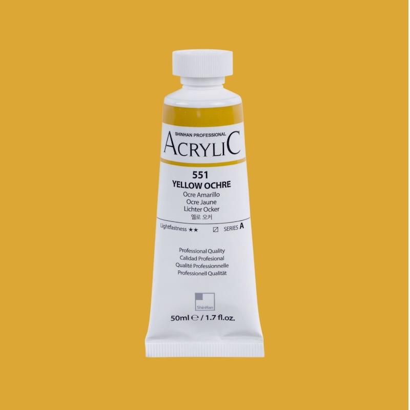 اکریلیک آرتیست شین هان/ Yellow Ochre