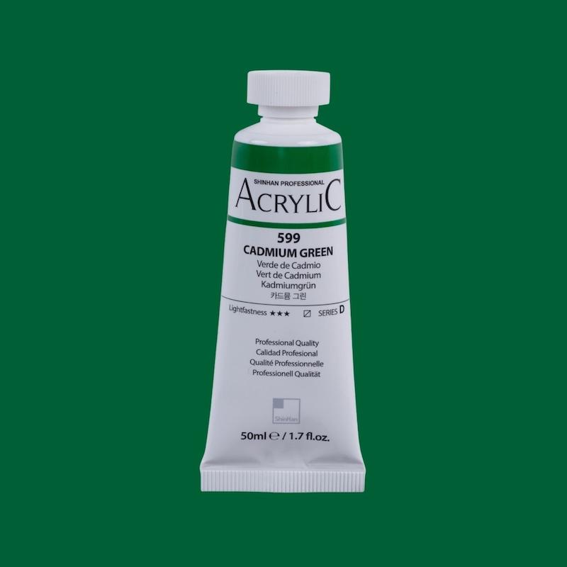 اکریلیک آرتیست شین هان/ Cadmium Green