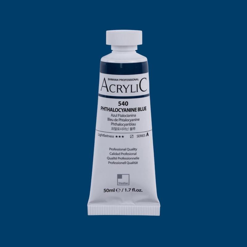 اکریلیک آرتیست شین هان/ Phthalocyanine Blue