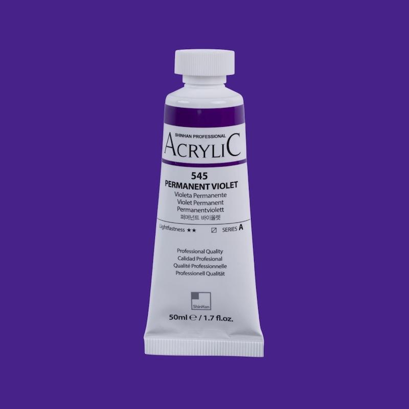 اکریلیک آرتیست شین هان/ Permanent Violet