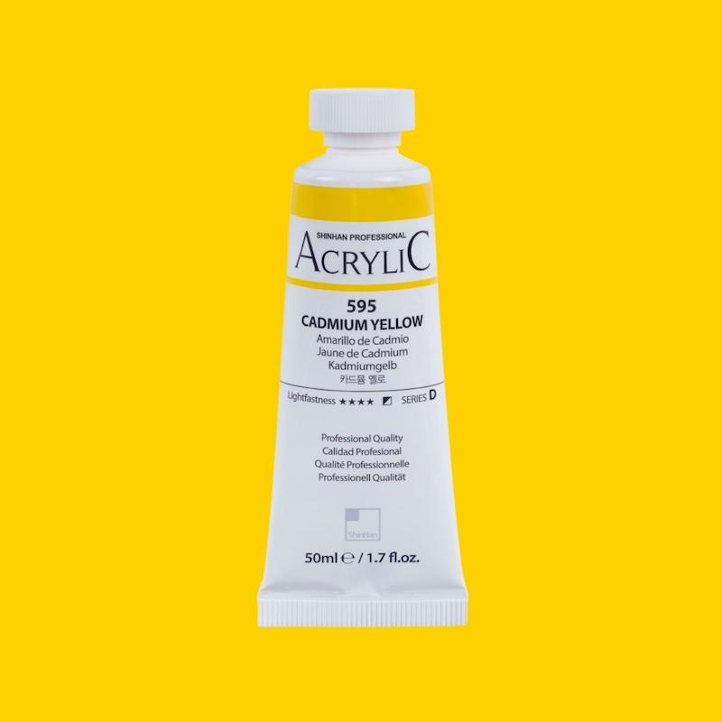 اکریلیک آرتیست شین هان/ Cadmium Yellow