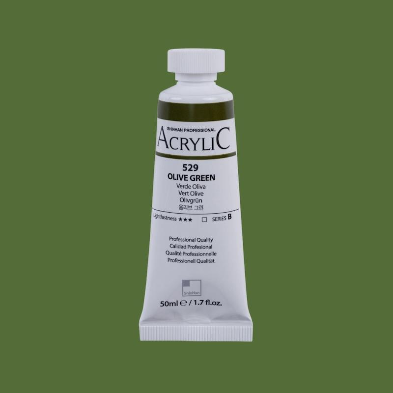 اکریلیک آرتیست شین هان/ Olive Green