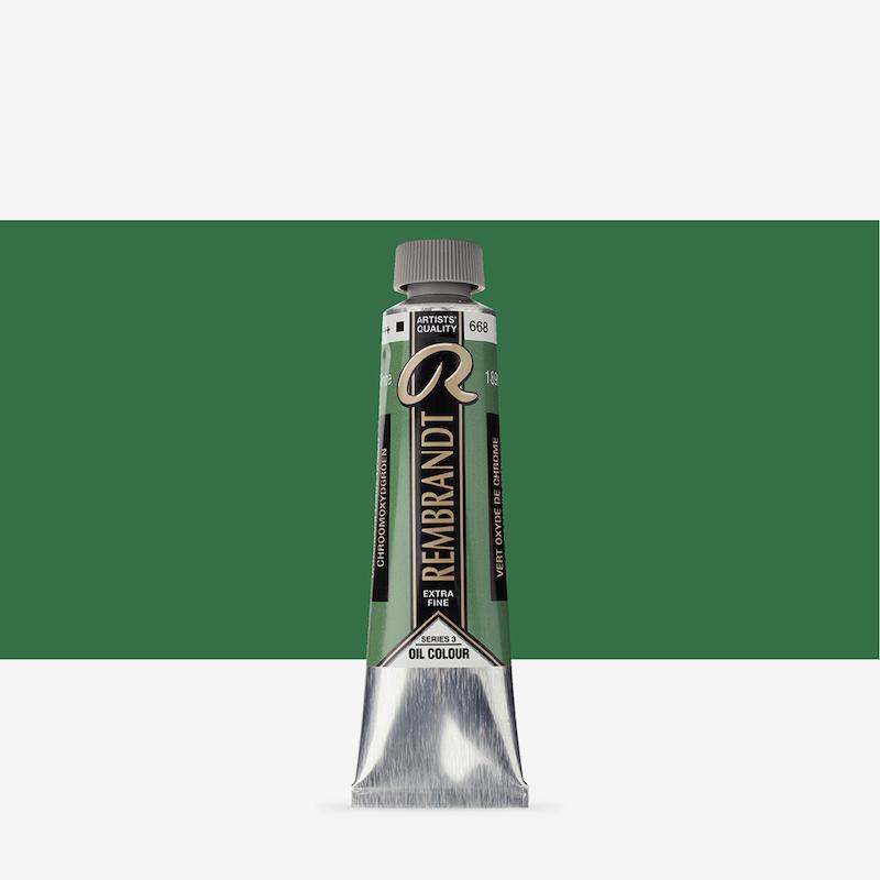 رنگ روغن آرتیست رامبرانت/ Chromium ox.green