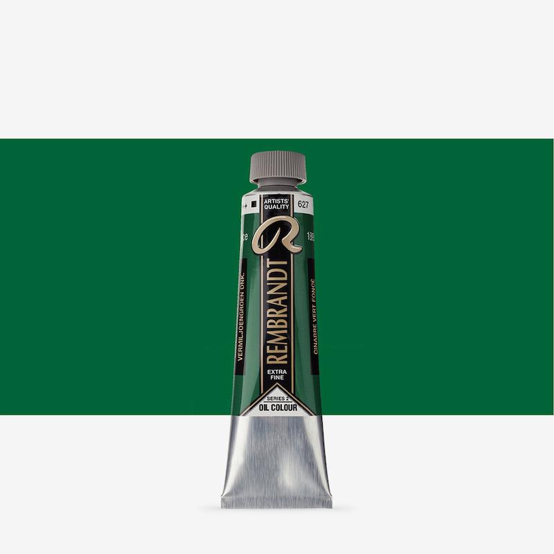 رنگ روغن آرتیست رامبرانت/ Cinnabar green deep