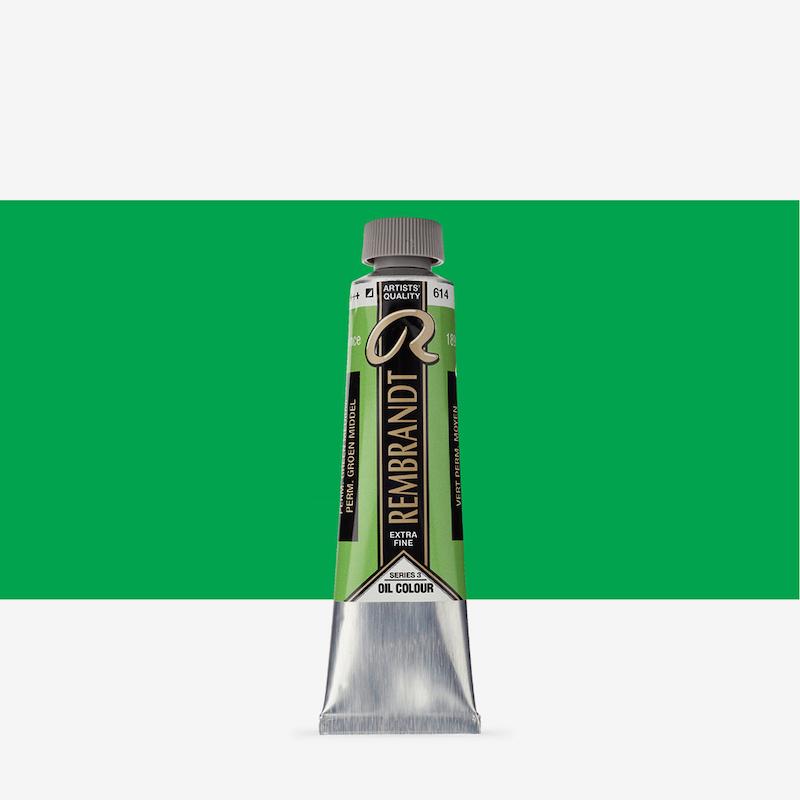 رنگ روغن آرتیست رامبرانت/ Permanent green medium