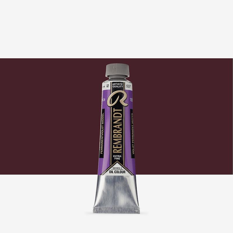 رنگ روغن آرتیست رامبرانت 537/ Perm.violet medium