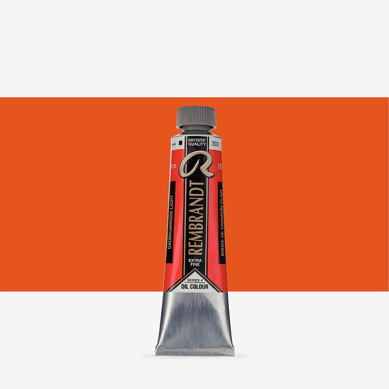 رنگ روغن آرتیست رامبرانت/ Cadmium red light