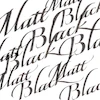 جوهر کالیگرافی وینزور/ Matt Black