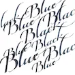 جوهر کالیگرافی وینزور/ Blue Black