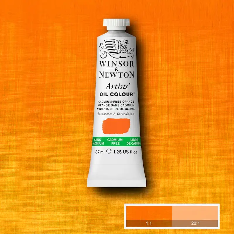 رنگ روغن آرتیست وینزور 899/ Cadmium-Free Orange  