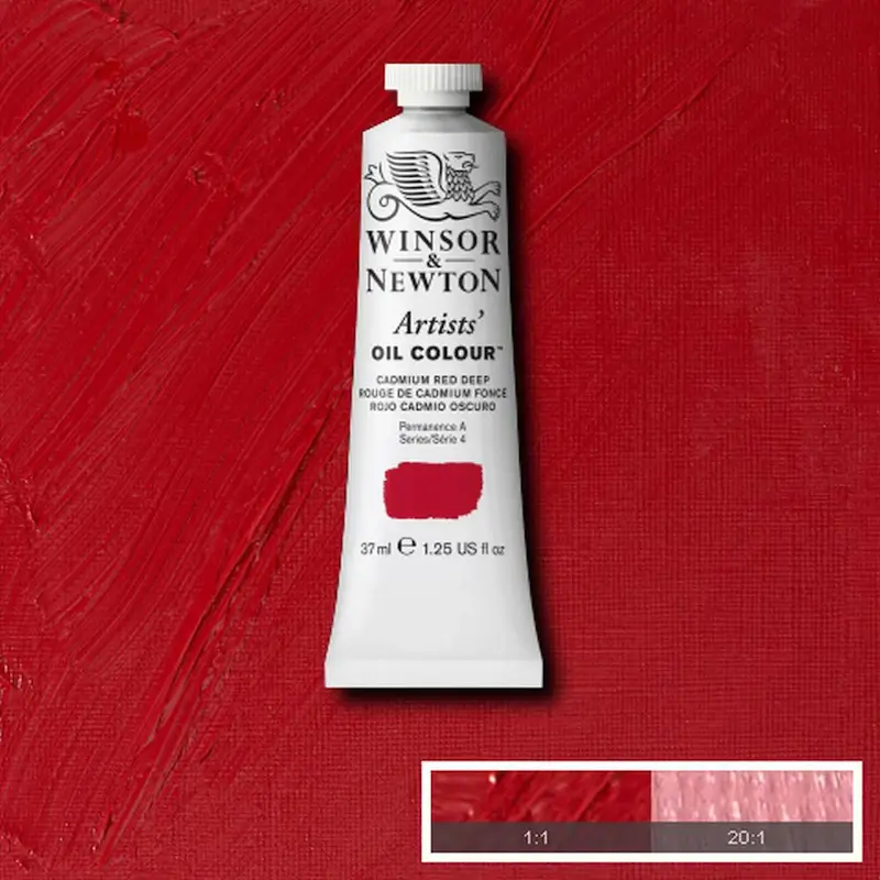رنگ روغن آرتیست وینزور 097/ Cadmium Red Deep  