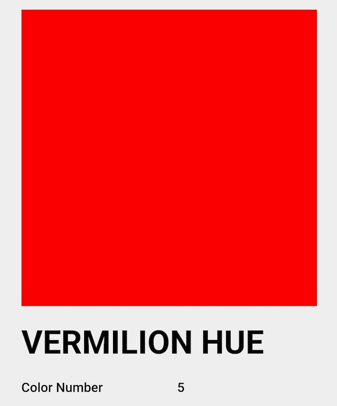 گواش شین هان/ VERMILION HUE