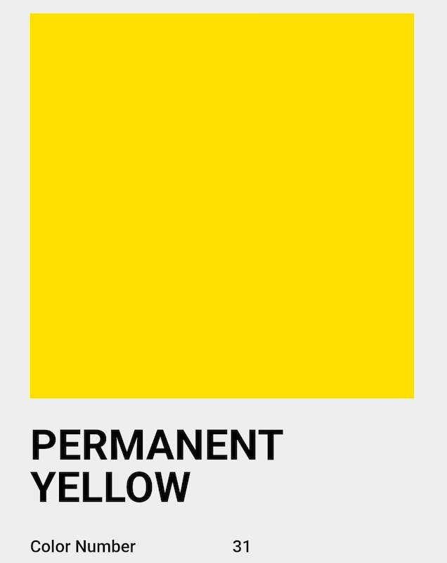 گواش شین هان/ PERMANENT YELLOW