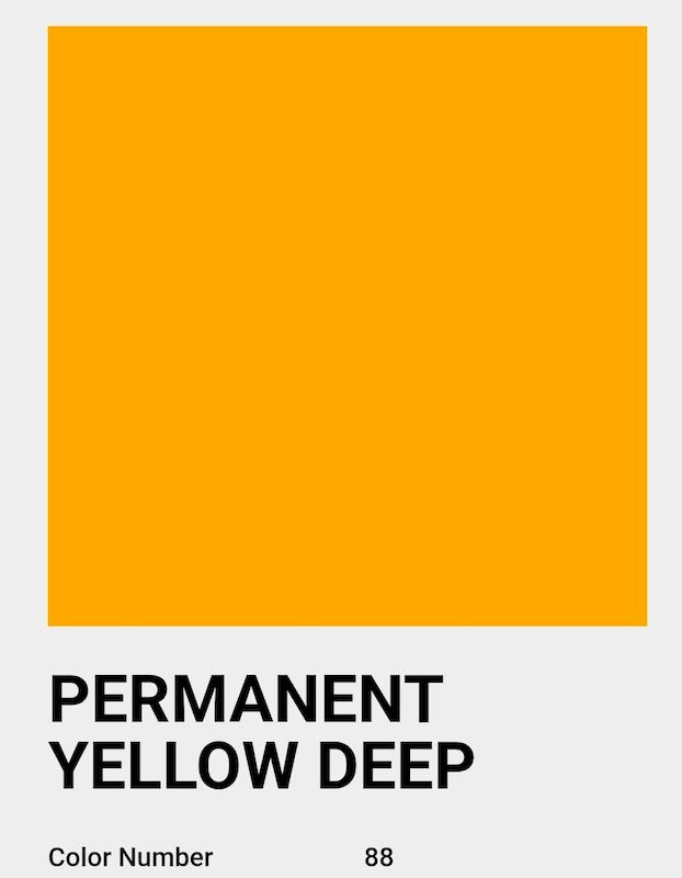 گواش شین هان/ PERMANENT YELLOW DEEP