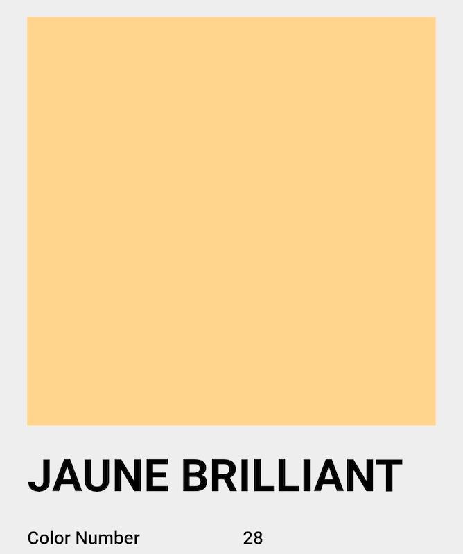 گواش شین هان/ JAUNE BRILLIANT