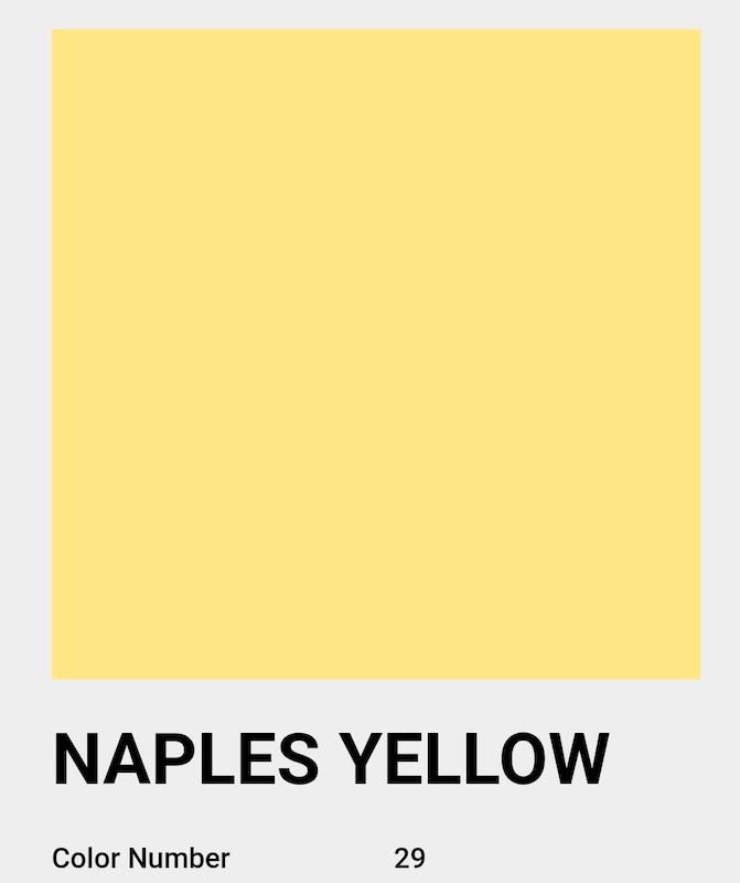 گواش شین هان/ NAPLES YELLOW