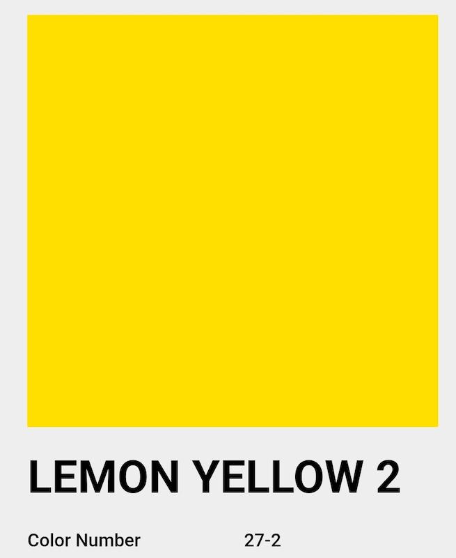 گواش شین هان/ LEMON YELLOW 2