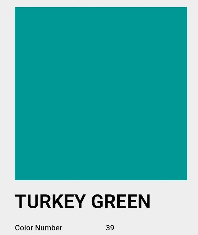 گواش شین هان/ TURKEY GREEN