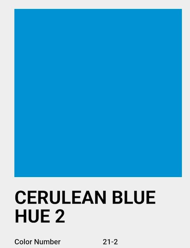 گواش شین هان/ CERULEAN BLUE 2