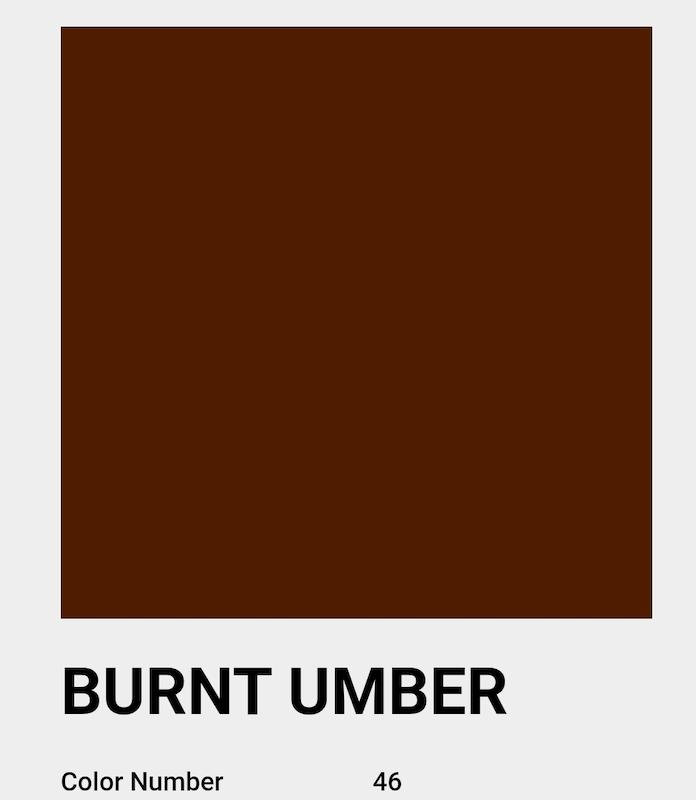 گواش شین هان/ BURNT UMBER