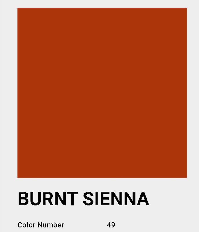 گواش شین هان/ BURNT SIENNA