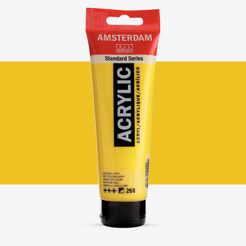 اکریلیک 120 میل آمستردام/ Azo yellow light