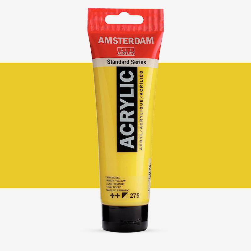 اکریلیک 120 میل آمستردام/ Primary yellow