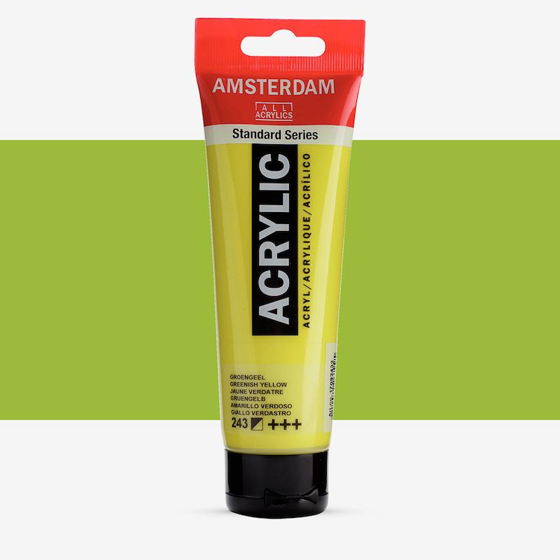 اکریلیک 120 میل آمستردام/ Greenish yellow