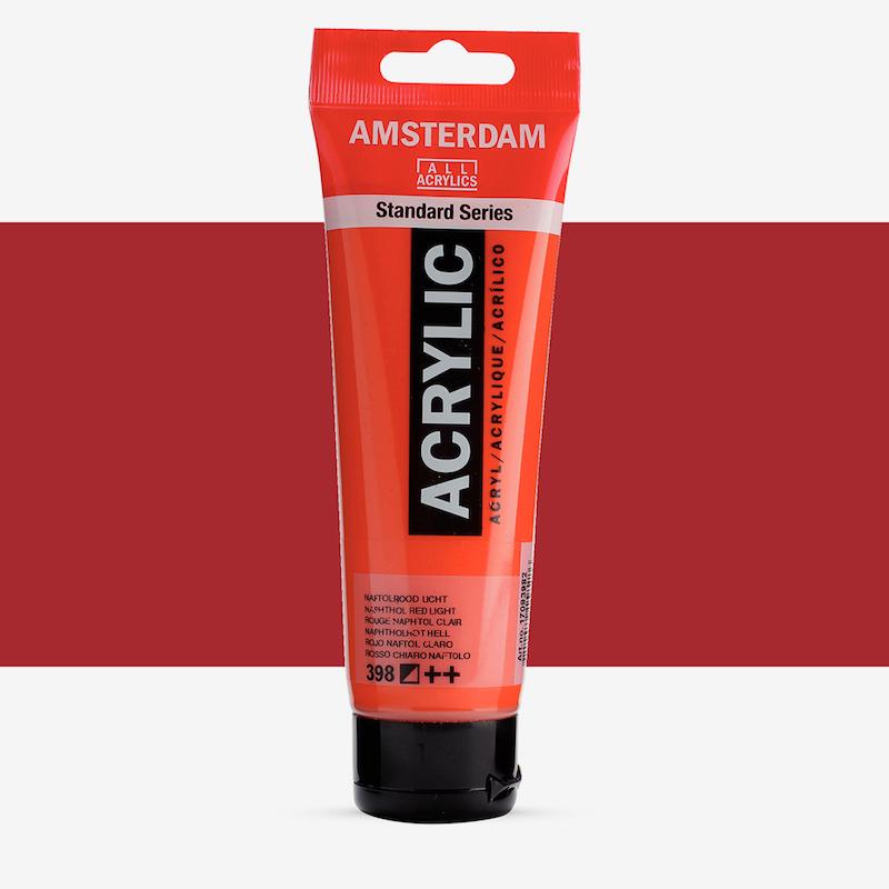 اکریلیک 120 میل آمستردام/ Naphthol red light