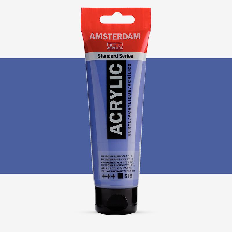 اکریلیک 120 میل آمستردام/ Utramarine violet light