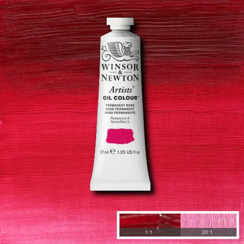 رنگ روغن آرتیست وینزور 502/ Permanent Rose  