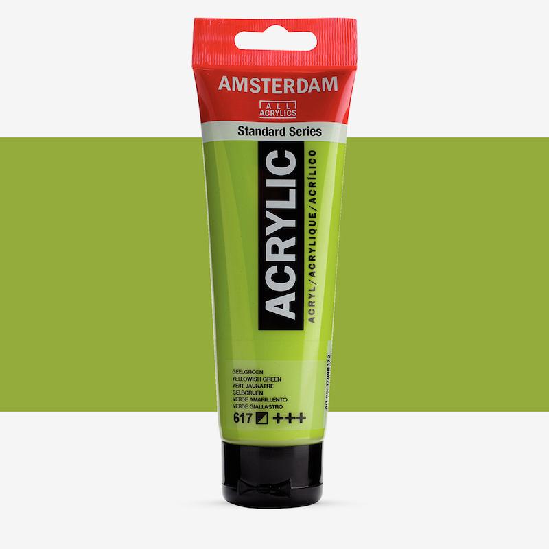 اکریلیک 120 میل آمستردام/ Yellow green