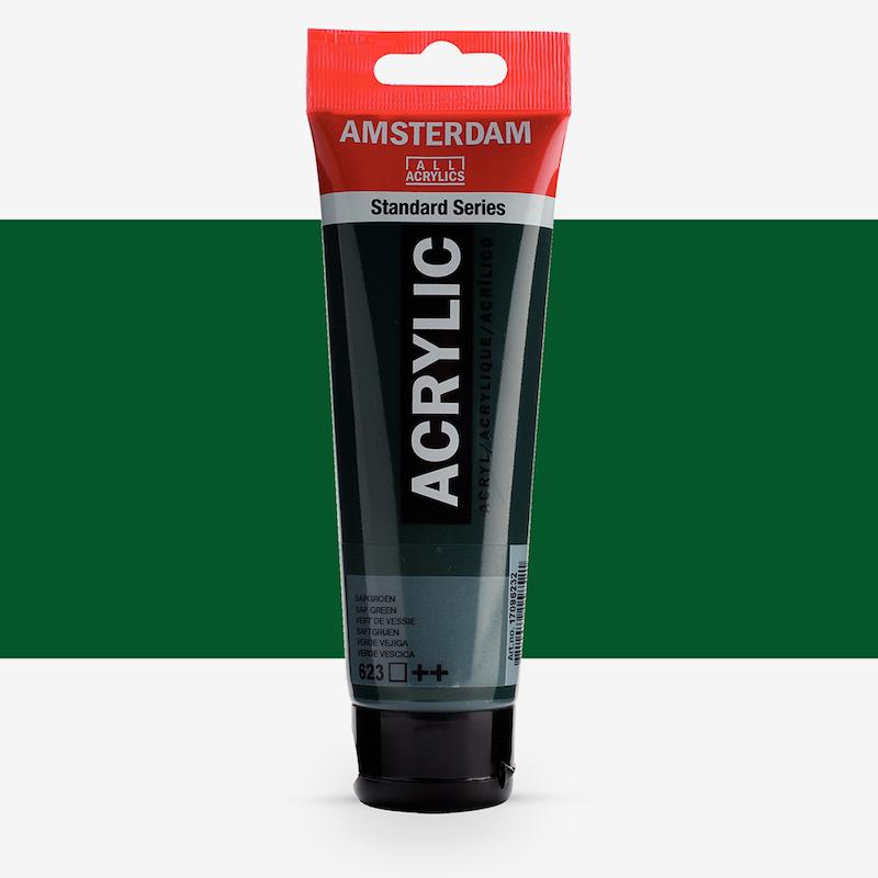 اکریلیک 120 میل آمستردام/ Sap green