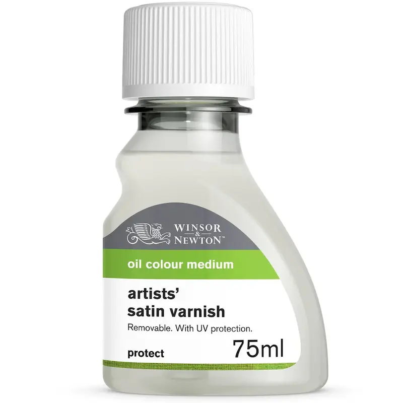 ورنی ساتین وینزور/ Artists satin varnish