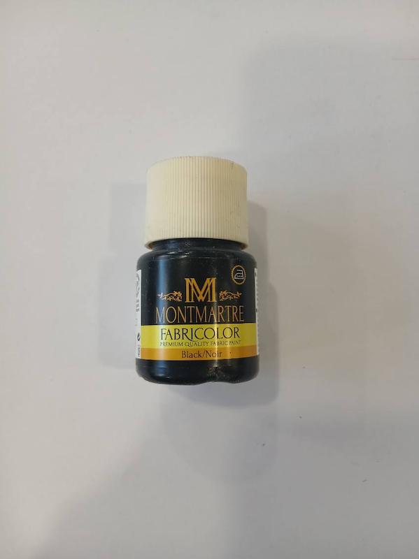 رنگ پارچه مونت مارت/ Black
