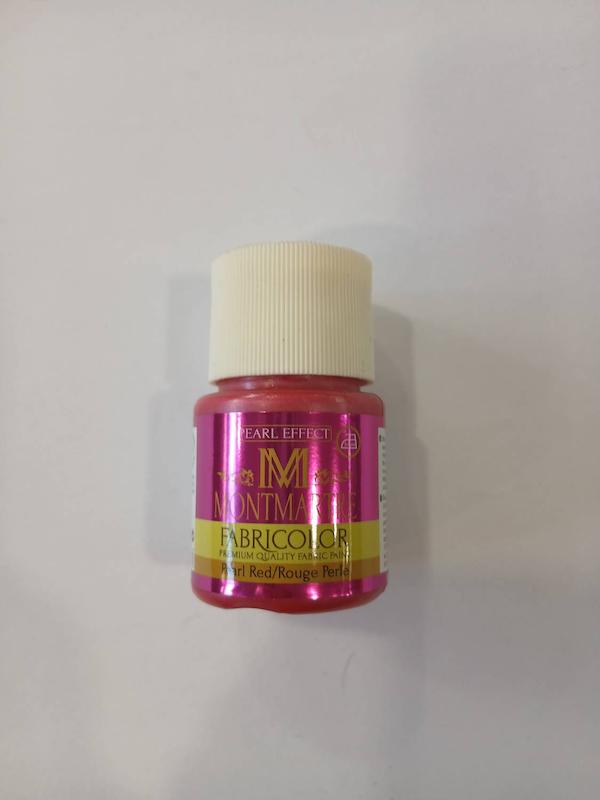 رنگ پارچه مونت مارت/ Pearl red