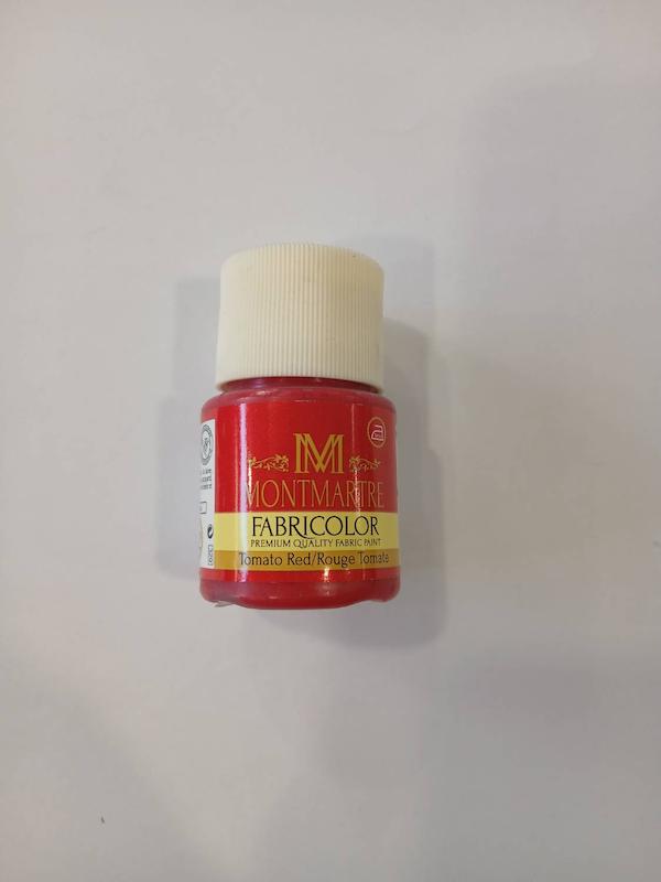 رنگ پارچه مونت مارت/ Toamto red