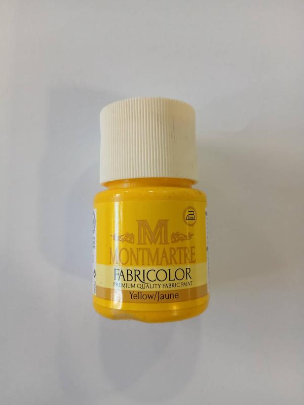 رنگ پارچه مونت مارت/ Yellow