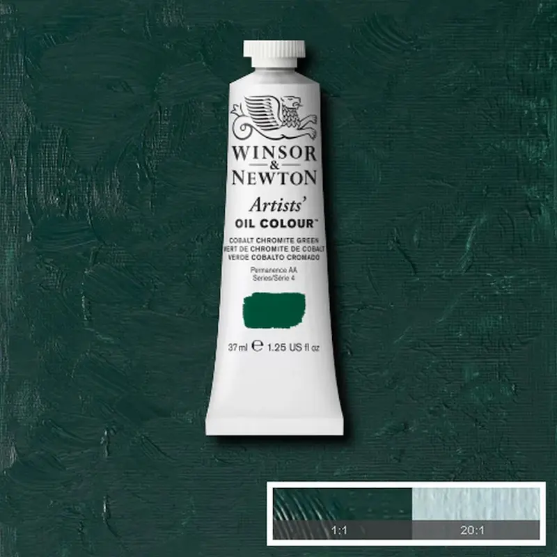 رنگ روغن آرتیست وینزور 183/ Cobalt Chromite Green  