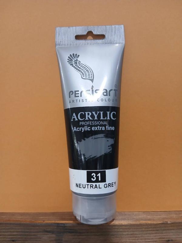 اکریلیک 75 میل پرسیس آرت/ Neutral grey