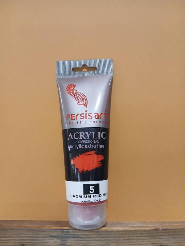 اکریلیک 75 میل پرسیس آرت/ Cadmium red hue