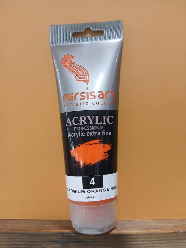 اکریلیک 75 میل پرسیس آرت/ Cadmium orange hue