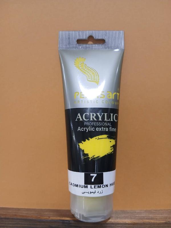 اکریلیک 75 میل پرسیس آرت/ Cadmium lemon hue