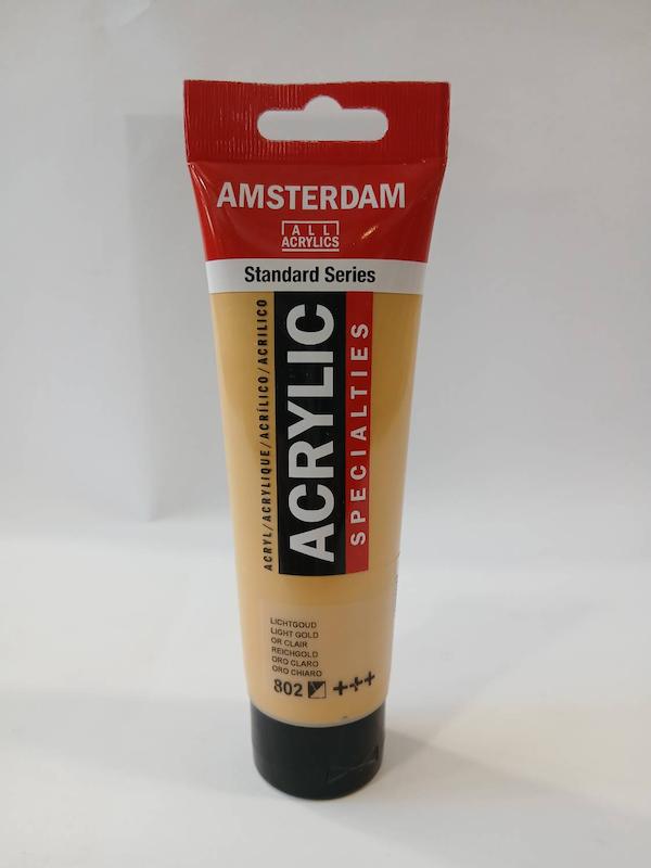 اکریلیک 120 میل آمستردام/ Light gold